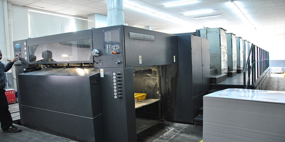 1420 full sheet Roland offset press